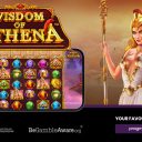 wisdom of athena slot banner