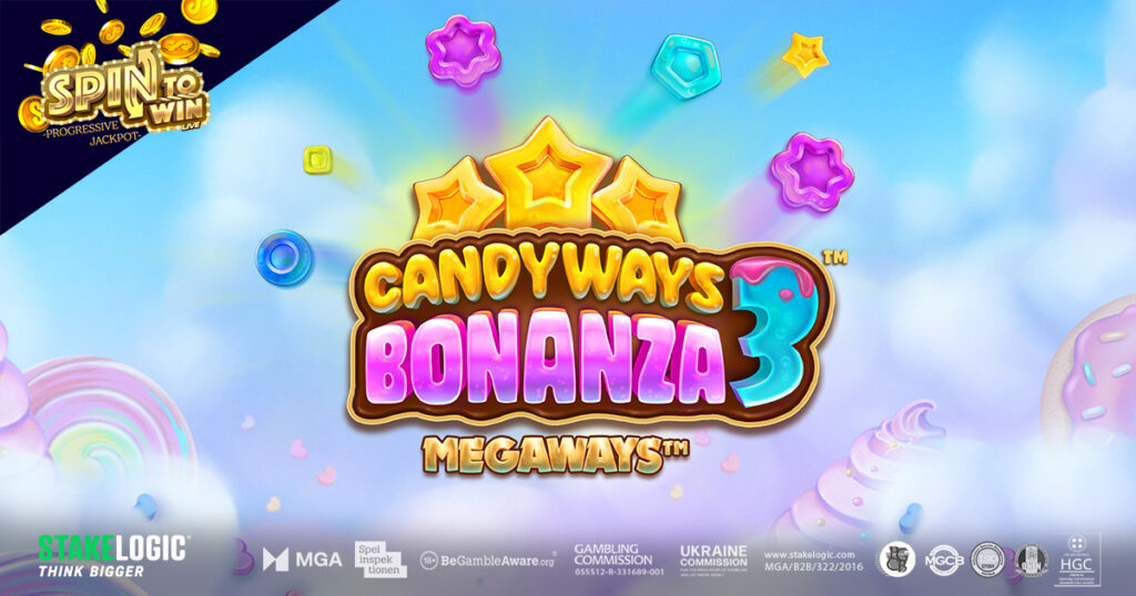 candyways bonanza 3 megaways slot banner