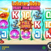 lobster bob's slot game