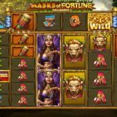 masks of fortune megaways slot game