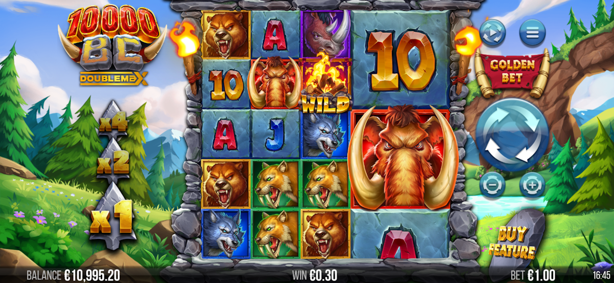 10000 bc doublemax slot by 4theplayer base game
