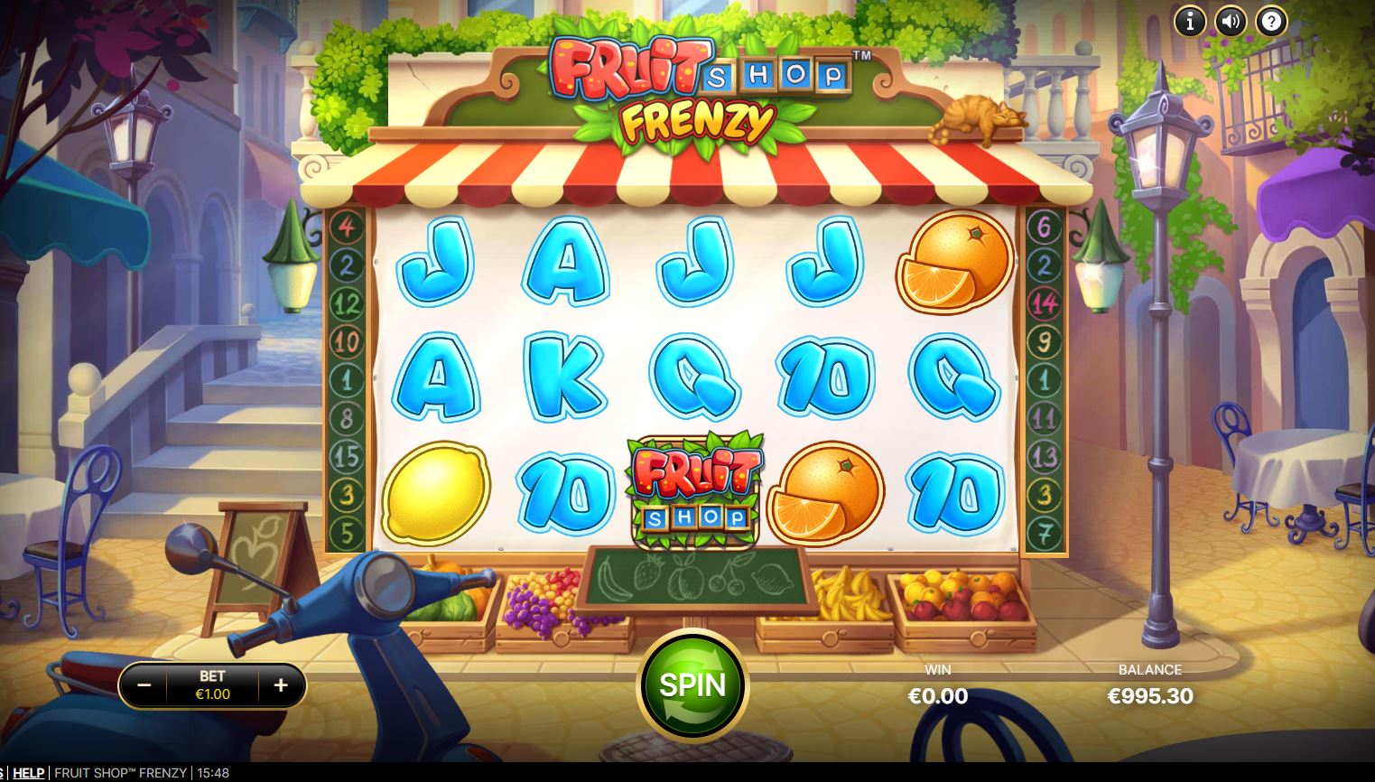 fruit shop frenzy slot game