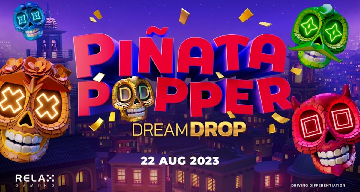 pinata popper dream drop slot banner