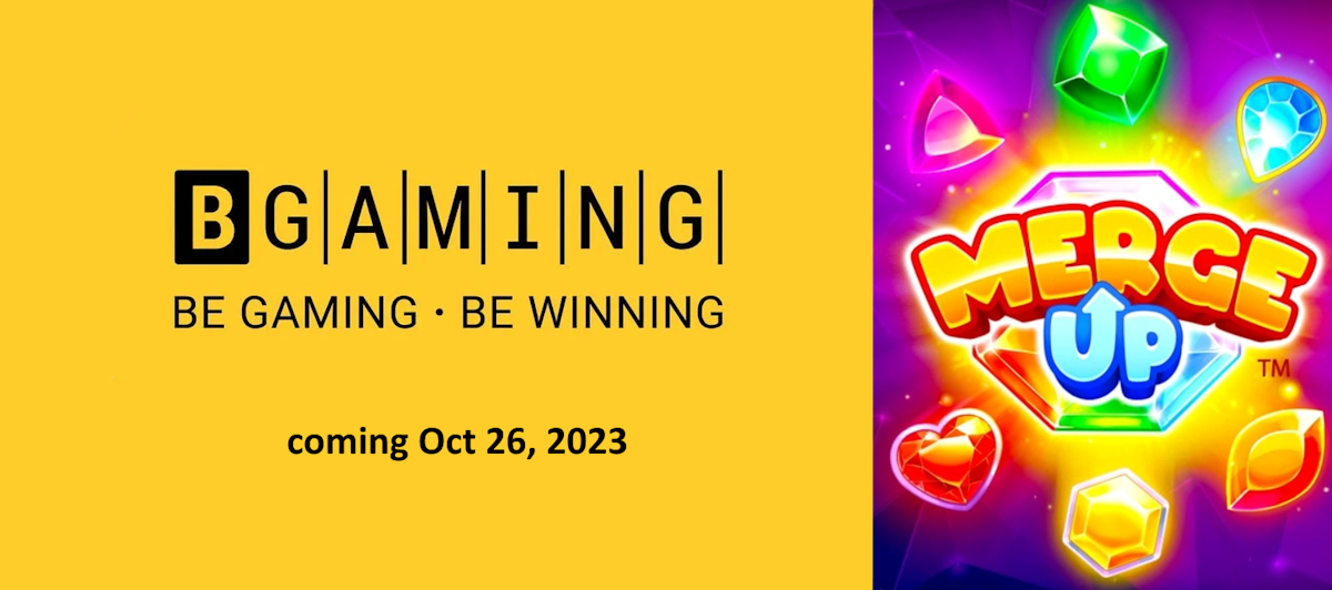 merge up slot coming soon banner from BGaming