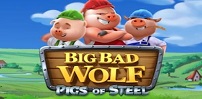 Cover art for Big Bad Wolf Pigs of Steel slot