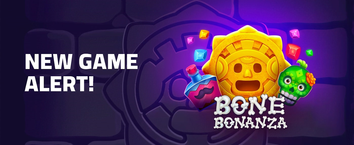 bone bonanza slot banner