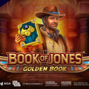 book of jones golden book slot banner