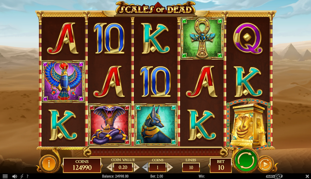scales of dead slot base game