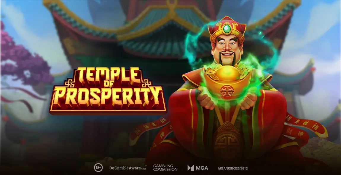 temple of prosperity slot banner