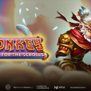monkey: battle for the scrolls slot banner