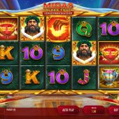 midas the golden touch christmas edition slot game