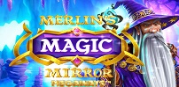 Cover art for Merlin’s Magic Mirror Megaways slot
