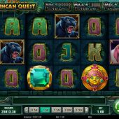 cat wilde and the incan quest slot game