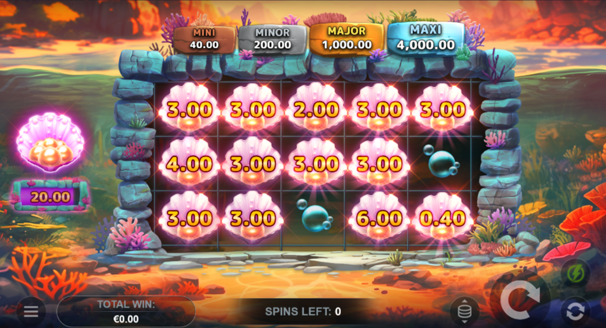 dolphin riches hold and spin slot bonus round from kalamba games