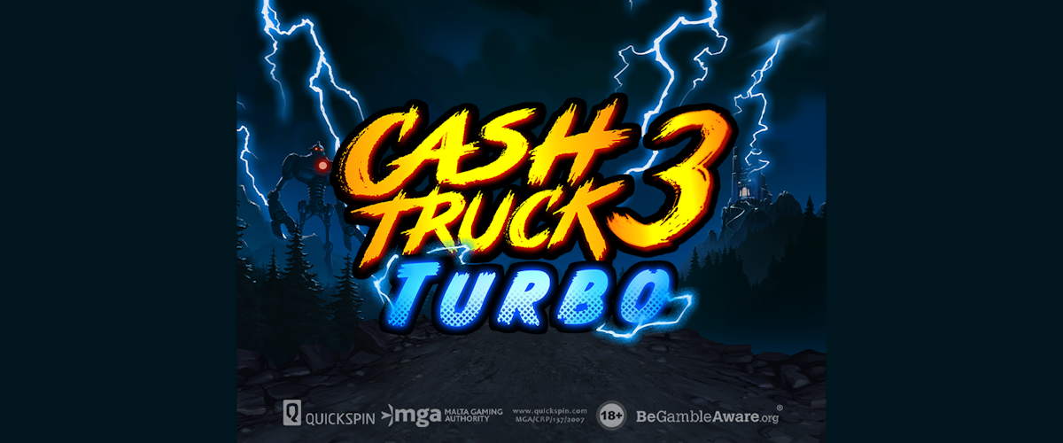 cash truck 3 turbo slot banner by quickspin