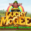 lucky mcgee and the rainbow treasures slot banner by raw igaming