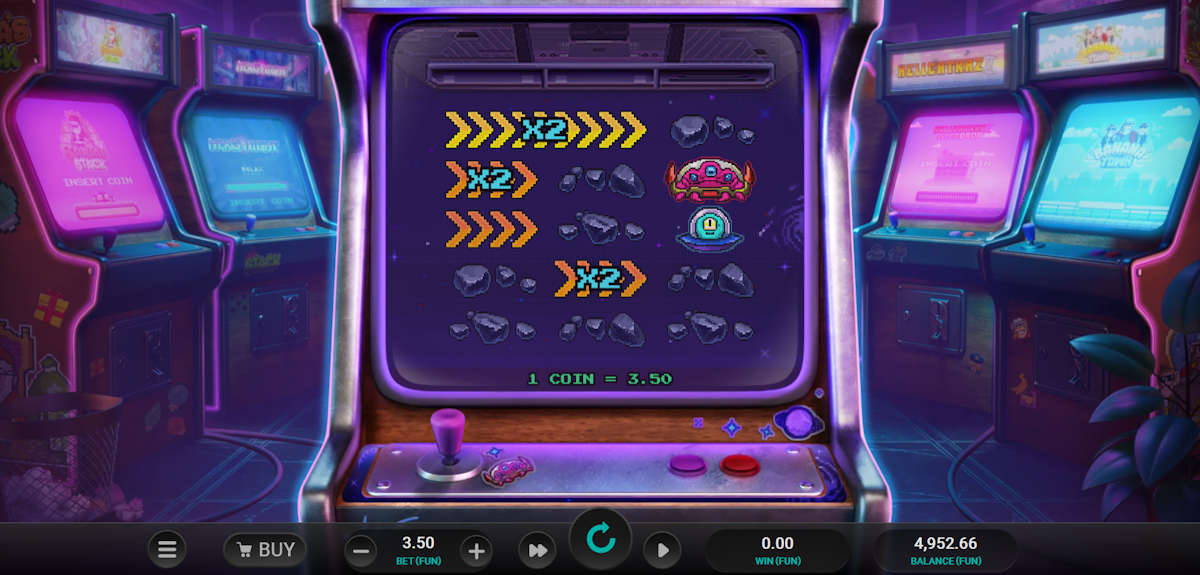 line busters dream drop slot base game by relax gaming