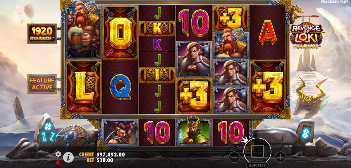revenge of loki megaways slot free spins award triggered by pragmatic play