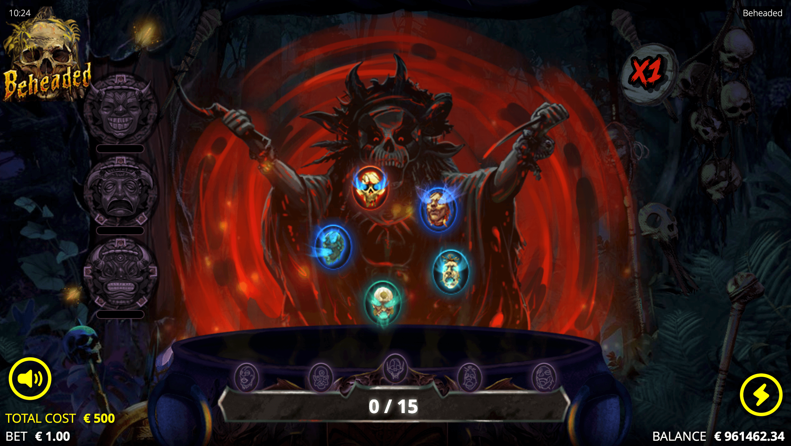 beheaded slot preview bonus feature in play by nolimit city