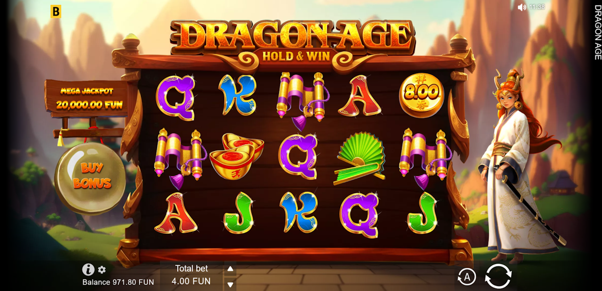 dragon age hold and win slot base game by bgaming