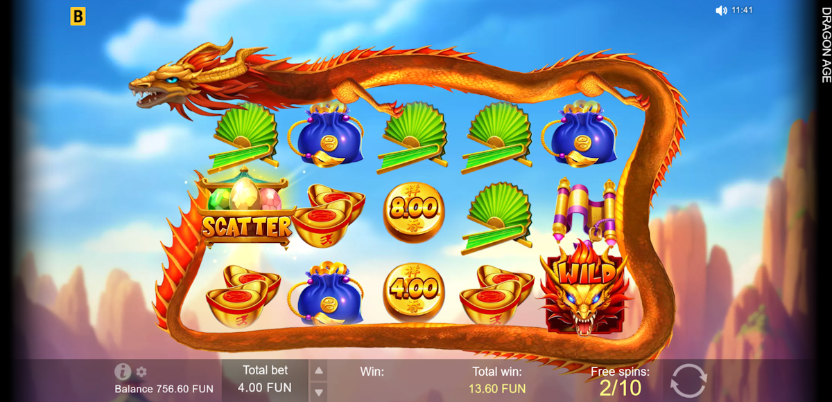 dragon age hold and win slot free spins game by bgaming