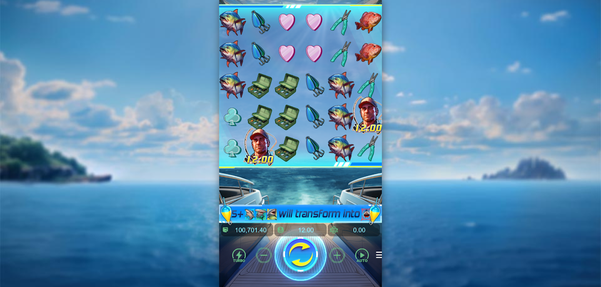 shark hunter slot base game by pg soft