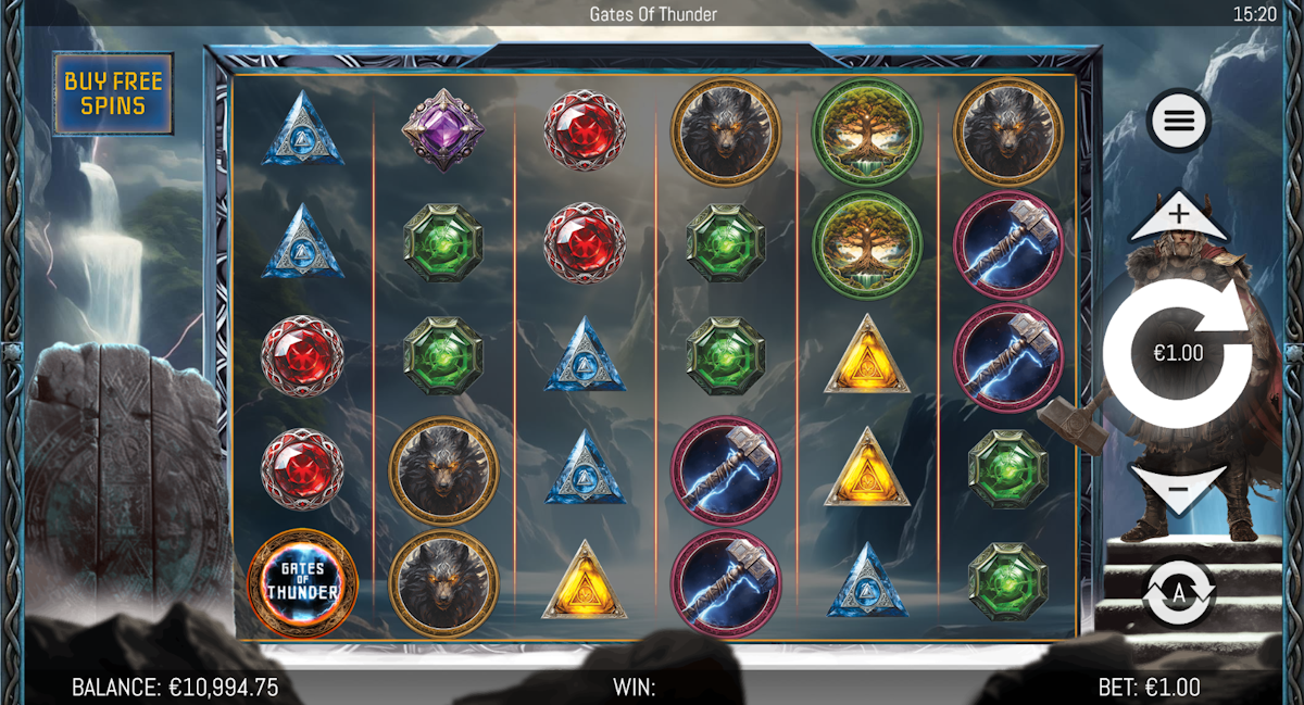 gates of thunder slot base game by spinon