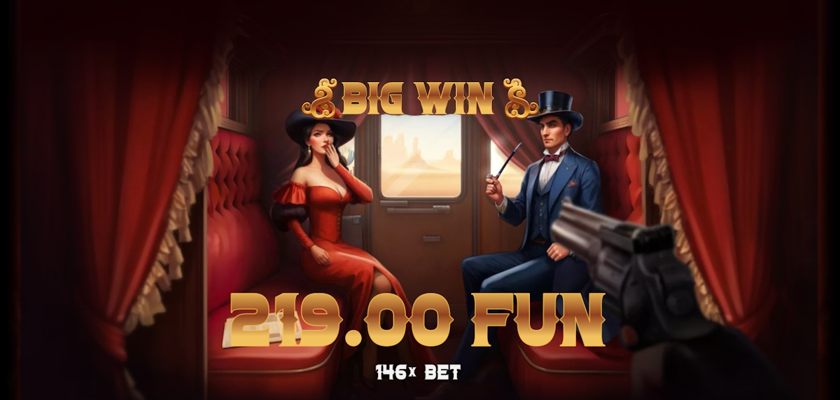 train to rio grande slot big win award by bgaming