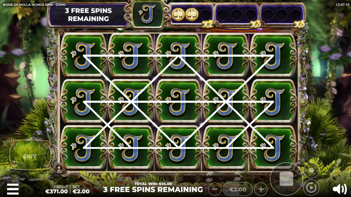 book of holla slot stacked symbols by holle games
