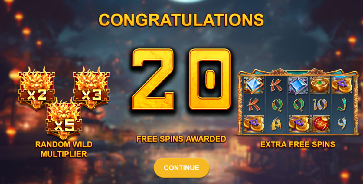 mooncake riches hold and win slot free spins award by kalamba games