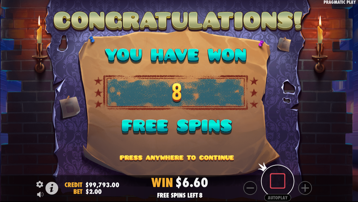 mystery mice slot free spins award by pragmatic play