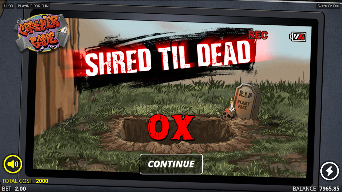 skate or die slot gamble feature by nolimit city