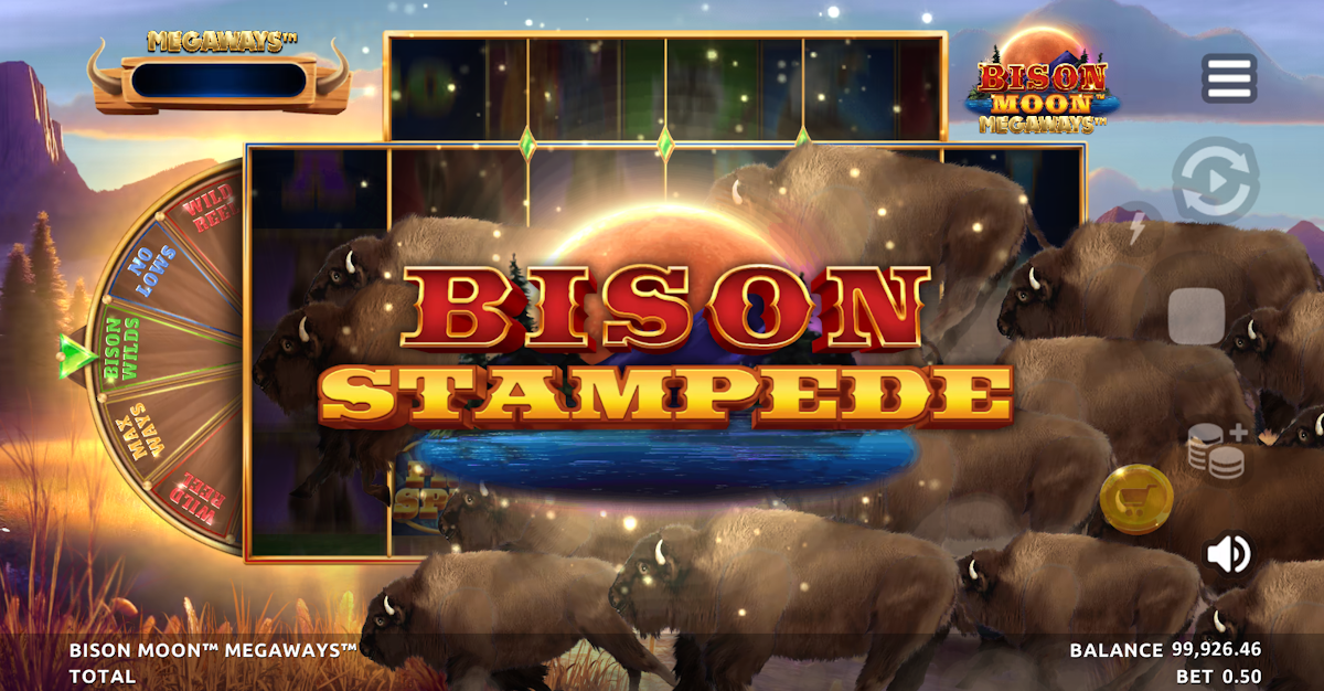 bison moon megaways slot bison stampede by northern lights gaming