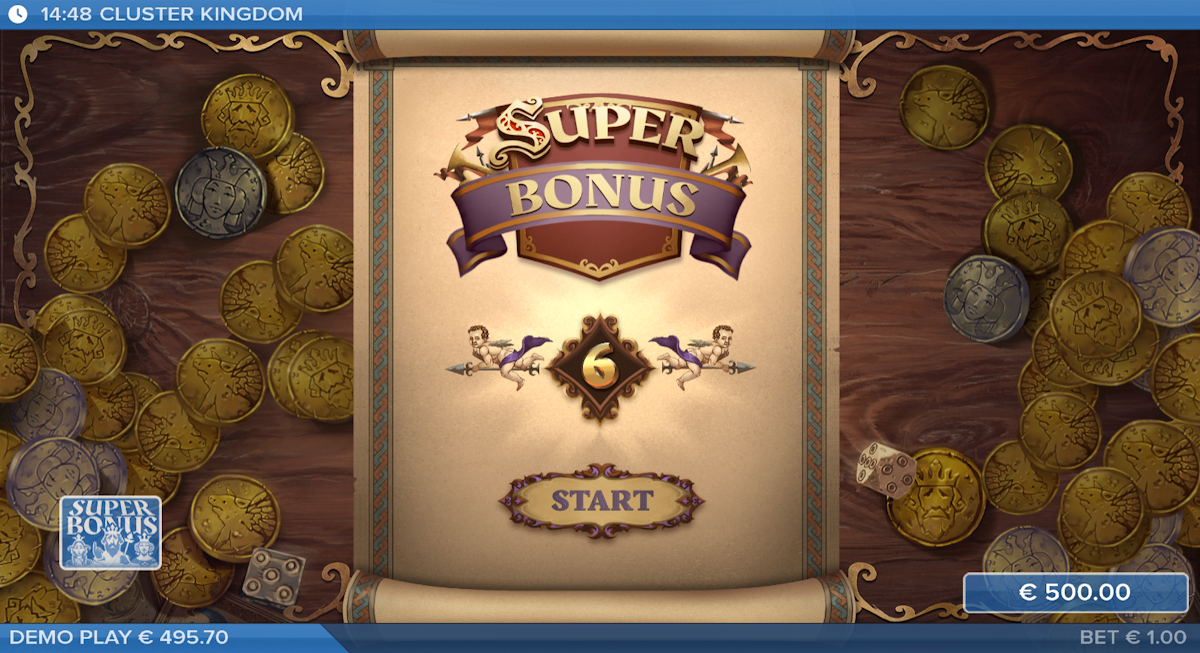 cluster kingdom slot bonus award by elk studios