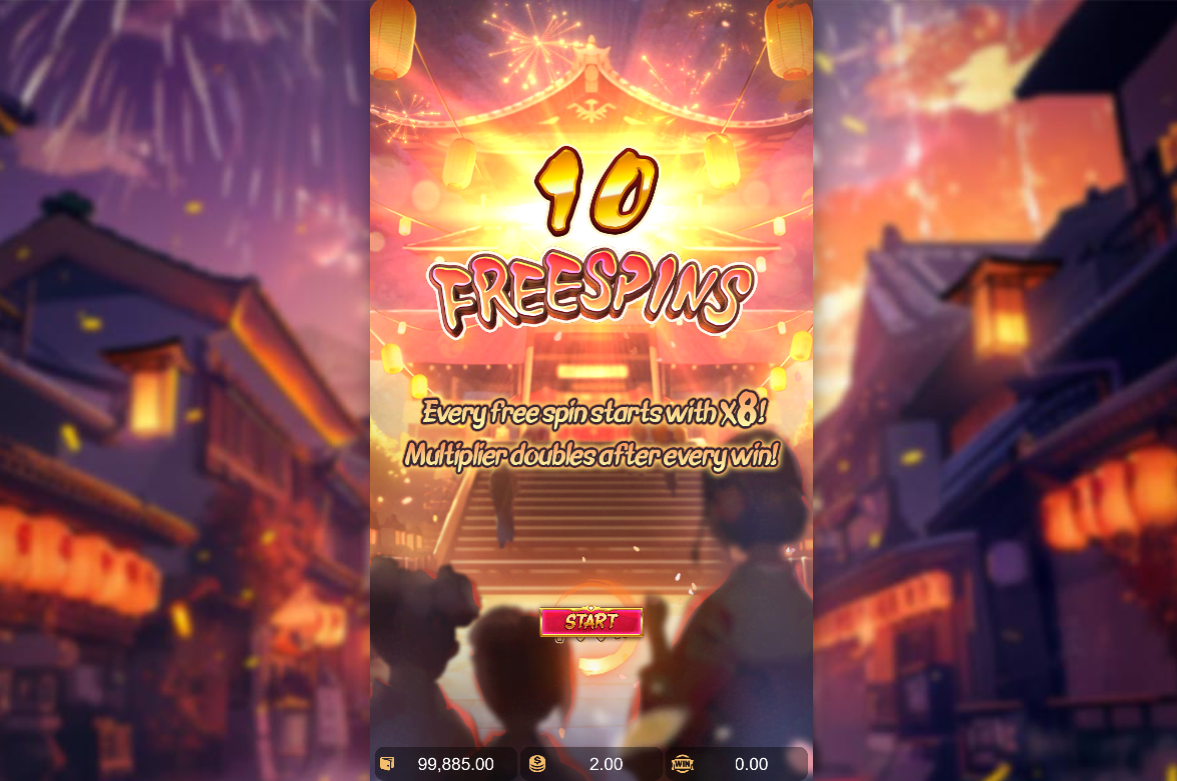 oishi delights slot free spins award by pg soft