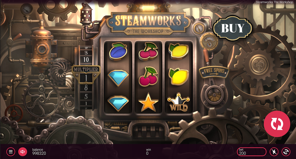 steamworks slot base game by peter and sons