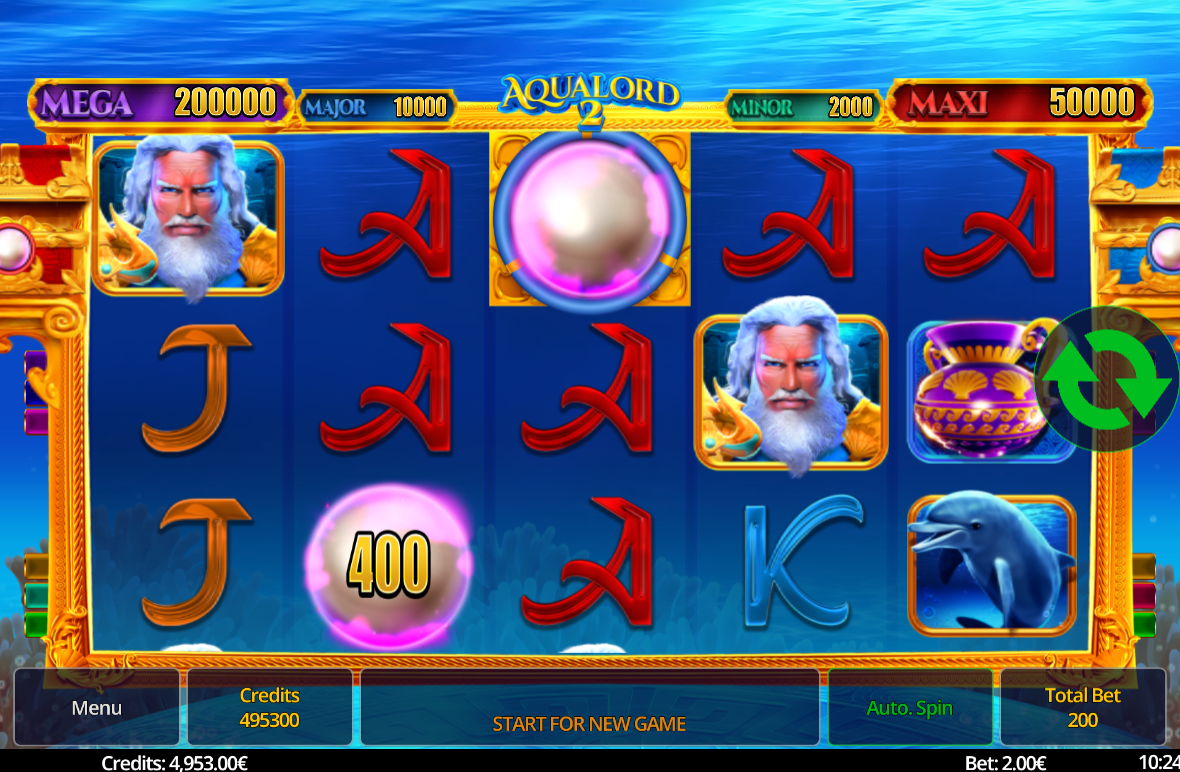 aqua lord 2 slot base game by swintt