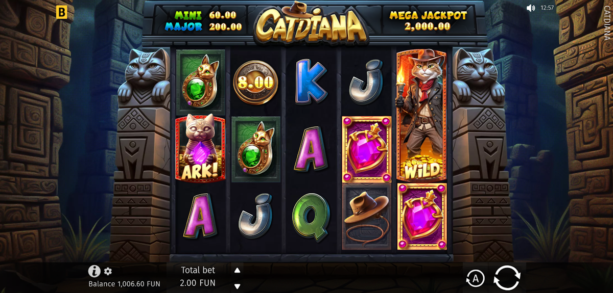 catdiana slot base game by bgaming