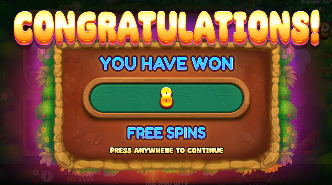 Moleionaire slot free spins award by pragmatic play