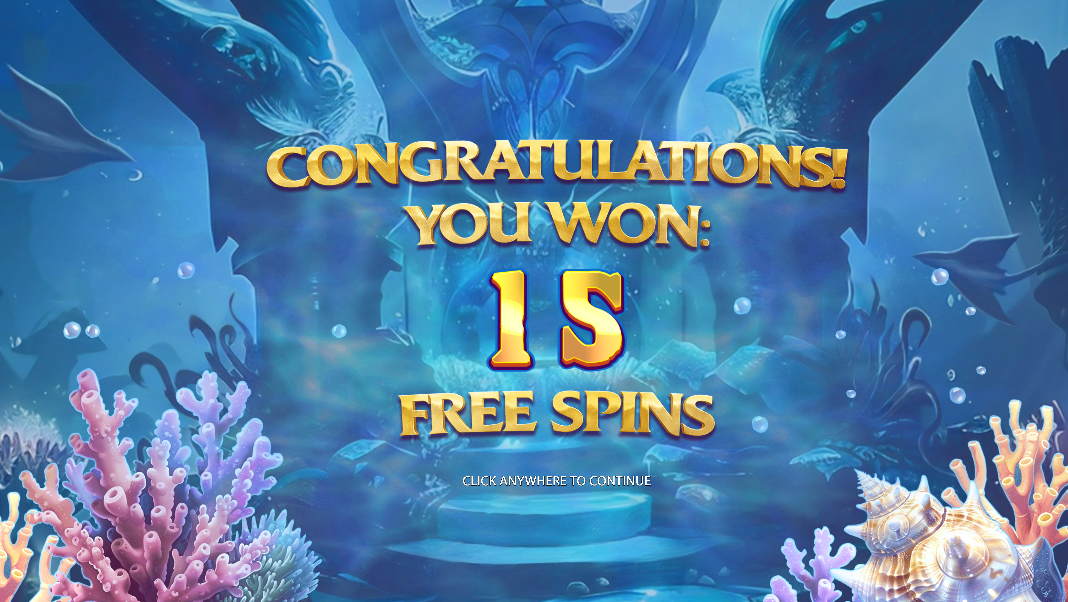 trident of legends slot free spins award by stakelogic