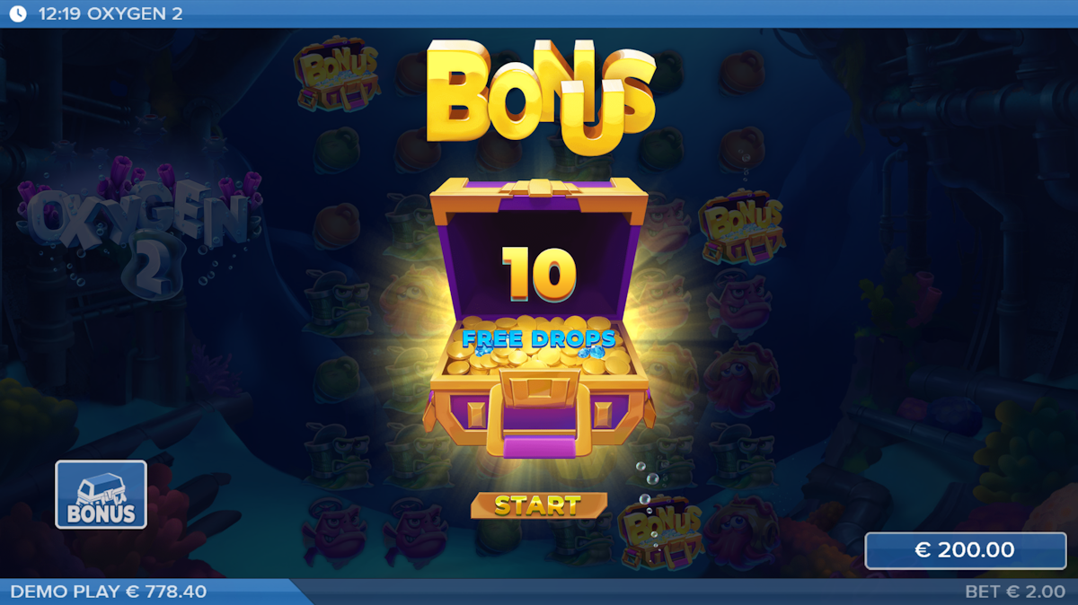 oxygen 2 slot free spins award by elk studios