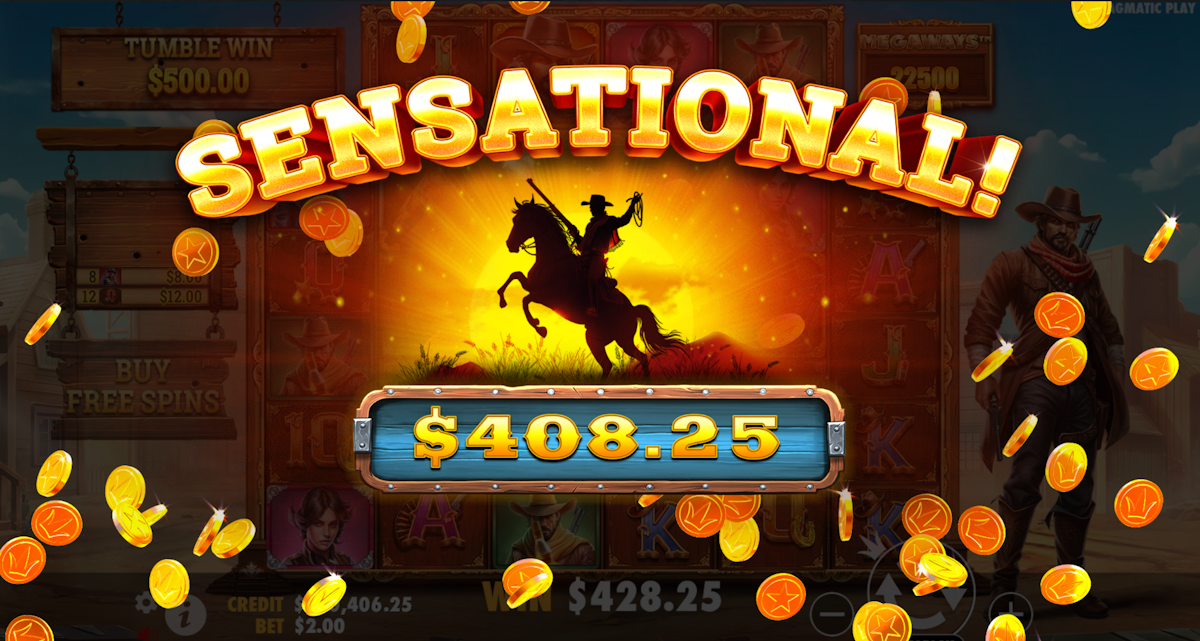 big win for bandit megaways slot by pragmatic play