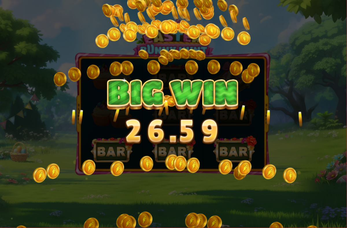 big win in easter bunny hunt by ICONIC21