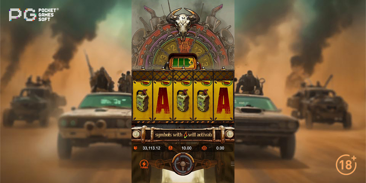 Gameplay in Doomsday Rampage by PG Soft