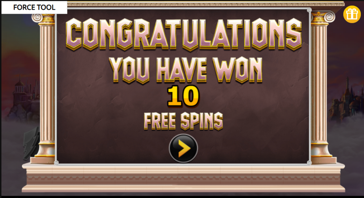 Win free spins in Olympus Wilds by SwinttSelect