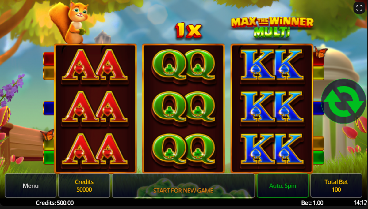 base game of Max The Winner Multi by Swintt