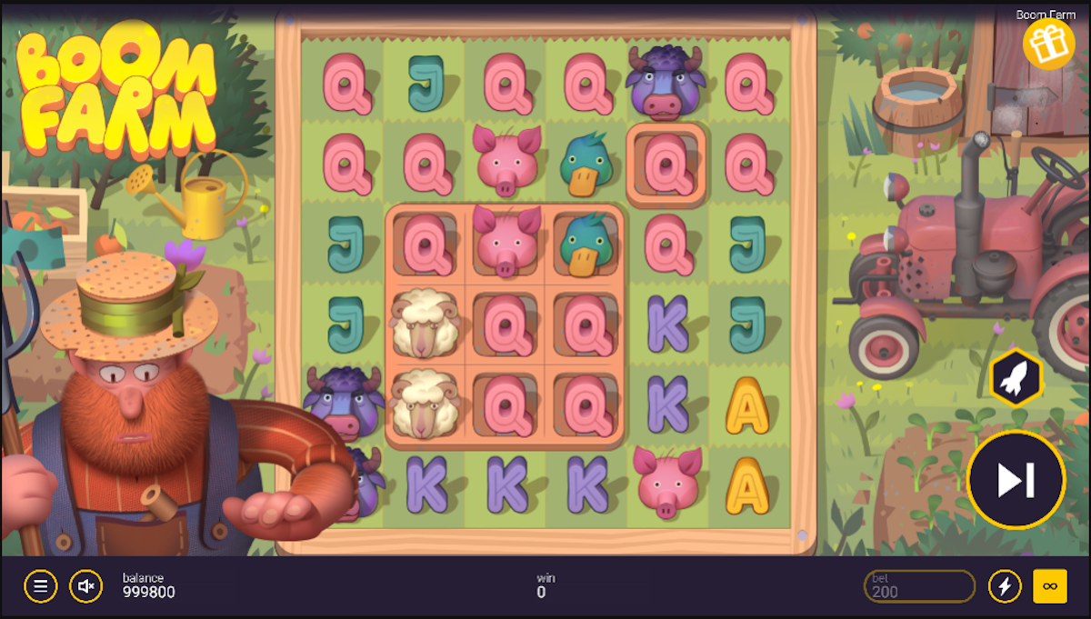 Base game of Boom Farm by Peter & Sons