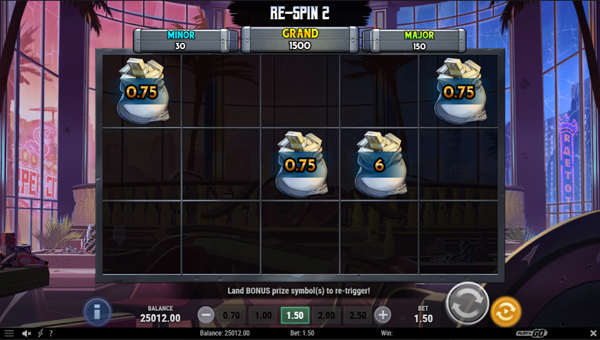 Heist re-spins in Viper City Heist by Play’n GO