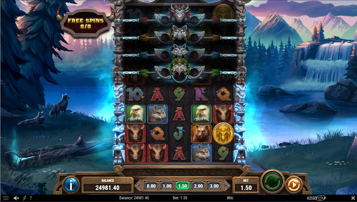 Free spins in Buffalo of Wealth by Play’n GO