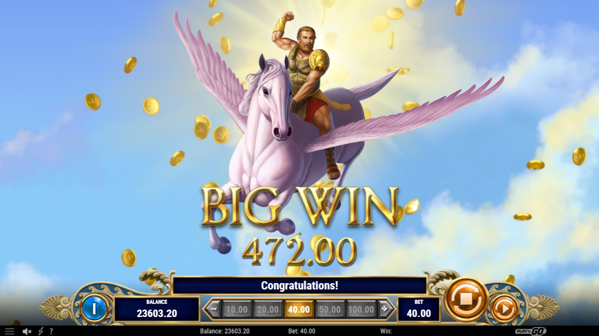 A big win in 13th Trial Hercules Abyssways™ by Play'n GO